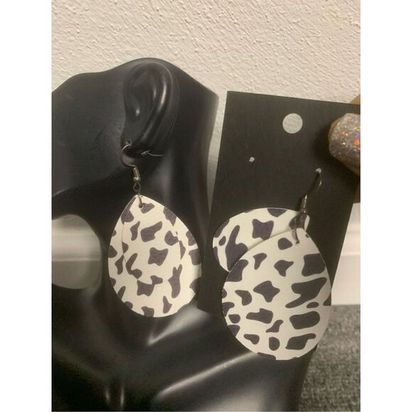 Handmade Statement Earrings  - Picture 2 of 3